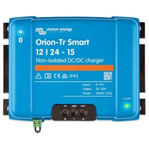 Orion-Tr Smart 12/24-15A Non-isolated DC-DC Oplader / Conv.