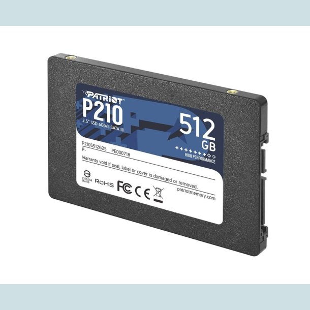 Patriot SSD P210 512GB 2.5" SATA-600
