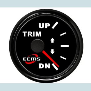 Trim Styrbord 9-32 V, 52 mm. Sort/Sort,