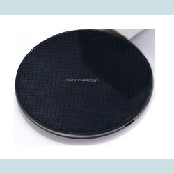 Qi - Trdls Oplader, Sort