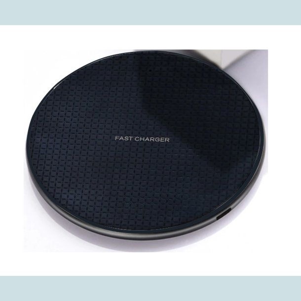 Qi - Trdls Oplader, Sort