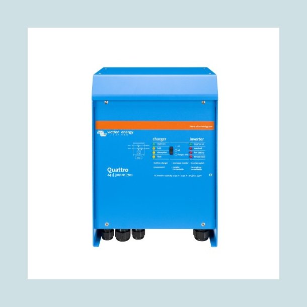 Victron Quattro 24/3000/70-50/50   220V/3000W - 24V/70A
