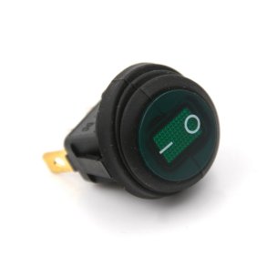Vippe Kontakt, ON/OFF m/grn lys