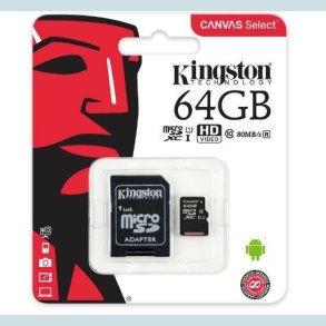 Micro-SD Kort 64GB Kingston