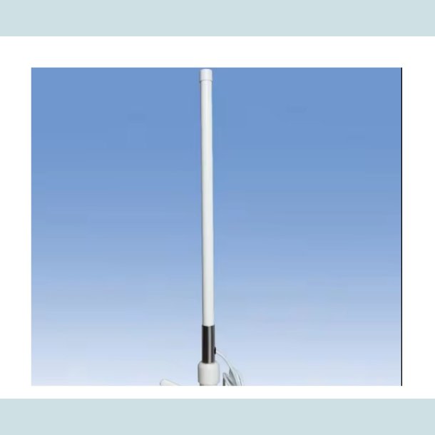 VHF Antenne, 65 Cm. inkl. 4 m. Kabel m/Stik