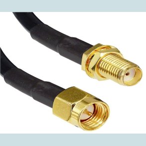 RG174 SMA Antenne kabel,  forlnger Han/Hun  5 M.