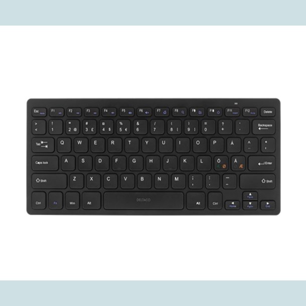 Deltaco TB-632  Mini Tastatur Trdlst