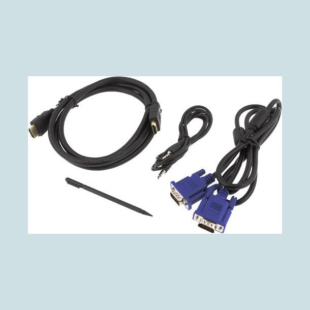 15,4" TFT-farvesk�rm. 12V / 220V