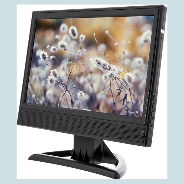 15,4" TFT-farvesk�rm. 12V / 220V