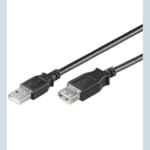 USB 2.0 Forl�nger Kabel, 1.8 Meter