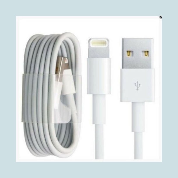 USB A Hun til Apple, 1 Meter, Hvid