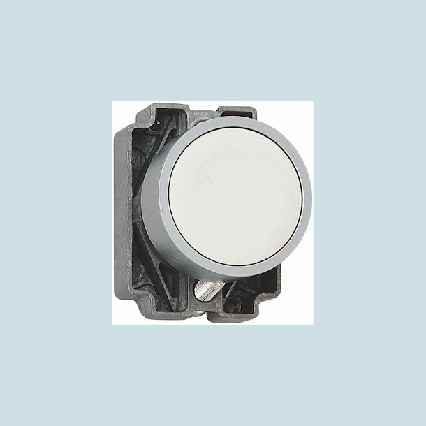 Trykknap, Hvid, KB2, ZB2